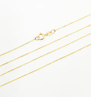 021R04TFT5. 14K Solid Gold Cable Chain